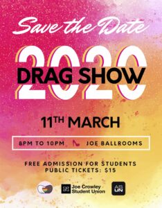 Poster of Drag Show 2020 on March 11